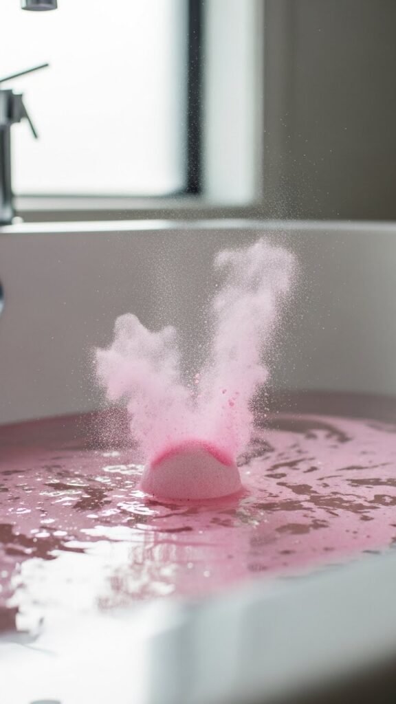  Classic Blush Rose Bath Bomb