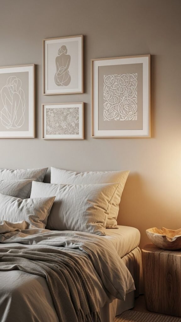 Soft Neutral Framed Quote Prints