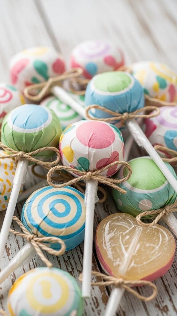 Printable Lollipop Covers