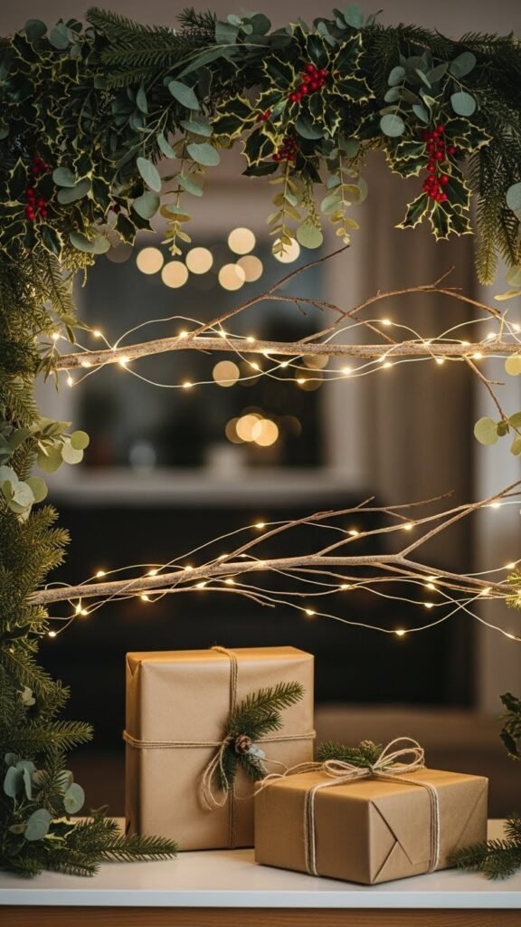 Hanging Branch Advent Display