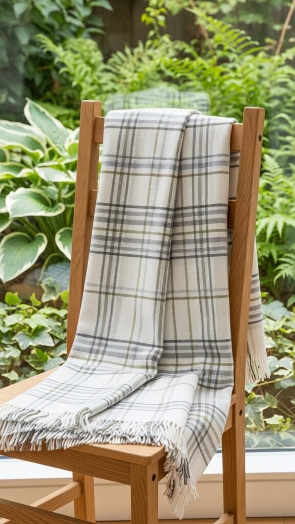 Lightweight Plaid for Year-Round Use