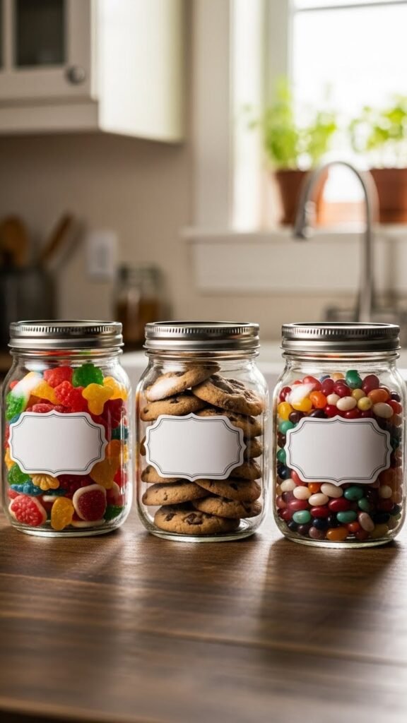 Printable Treat Jar Labels