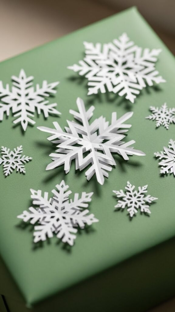 Snowflake Cutout Layering