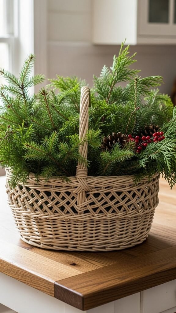 Basket-Style Evergreen Fill