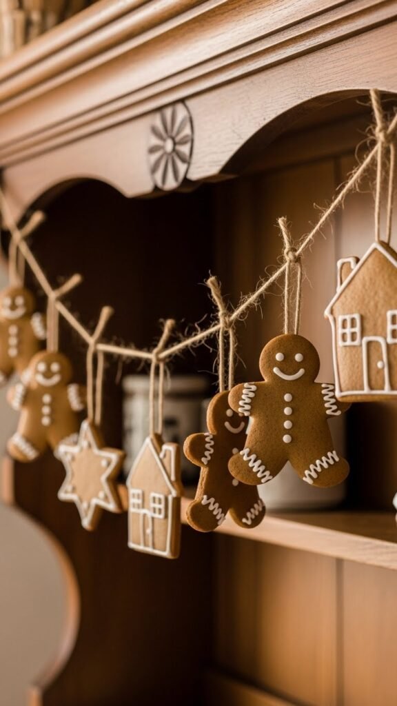 Gingerbread Cookie Garland