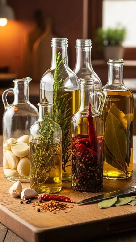  Infused Olive Oil Bottles