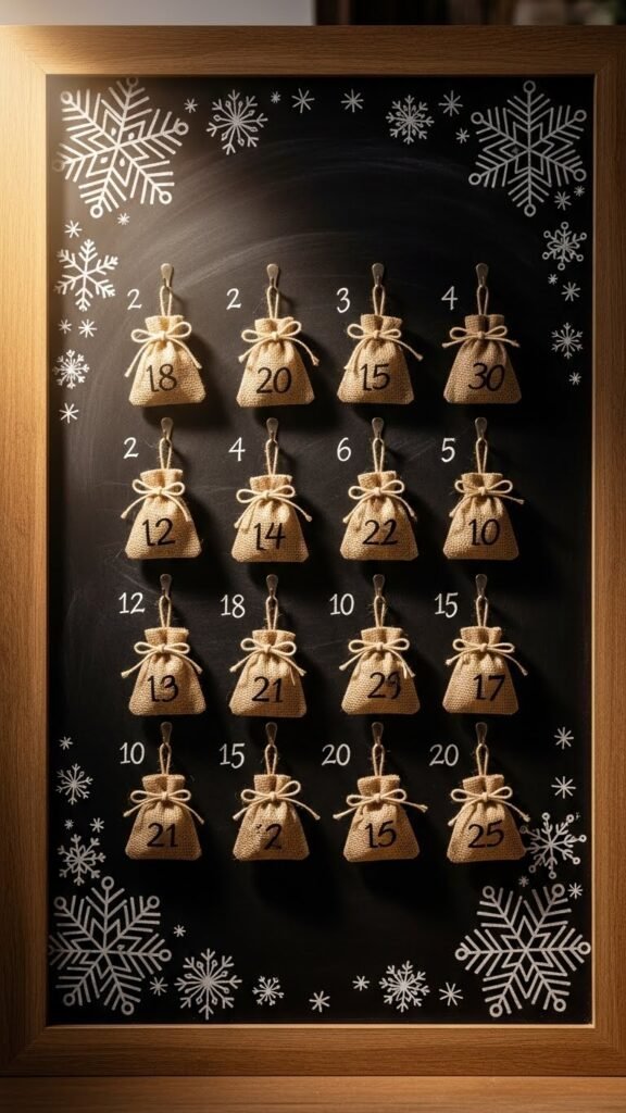 Chalkboard Countdown Board