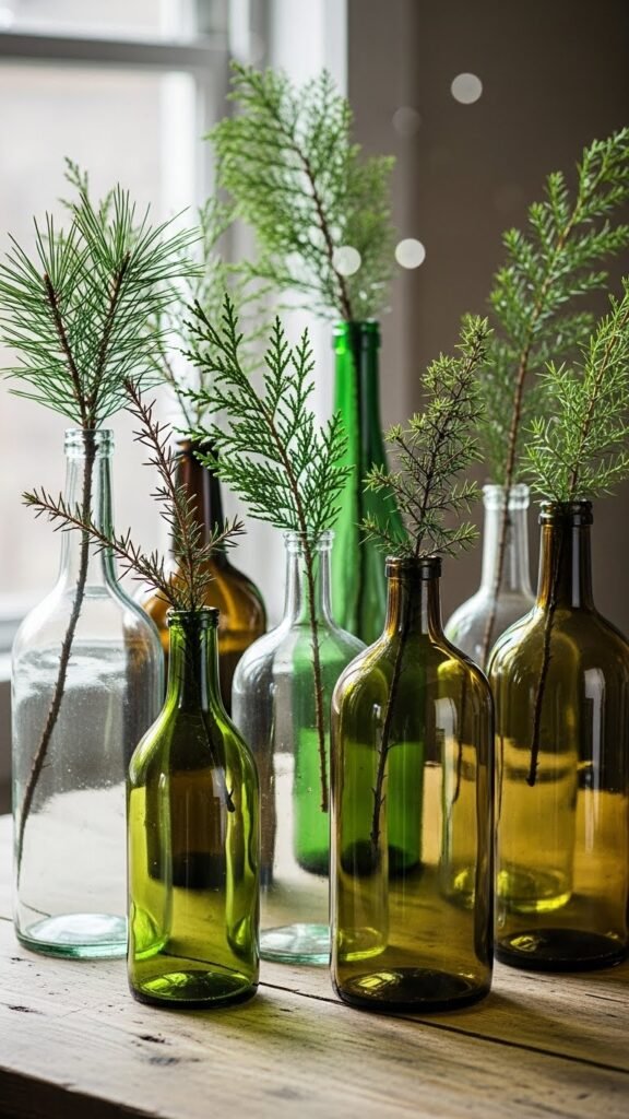 Recycled Bottle Greenery Set