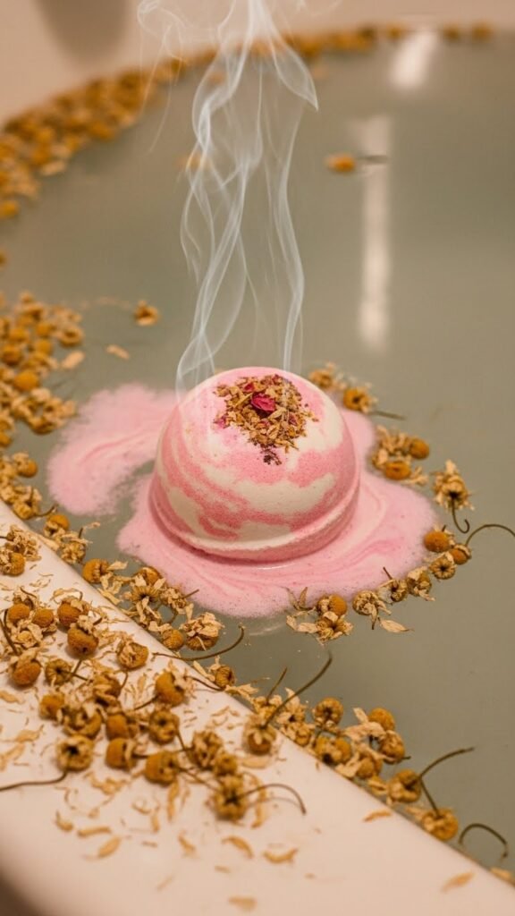 Rose Chamomile Calm Bomb