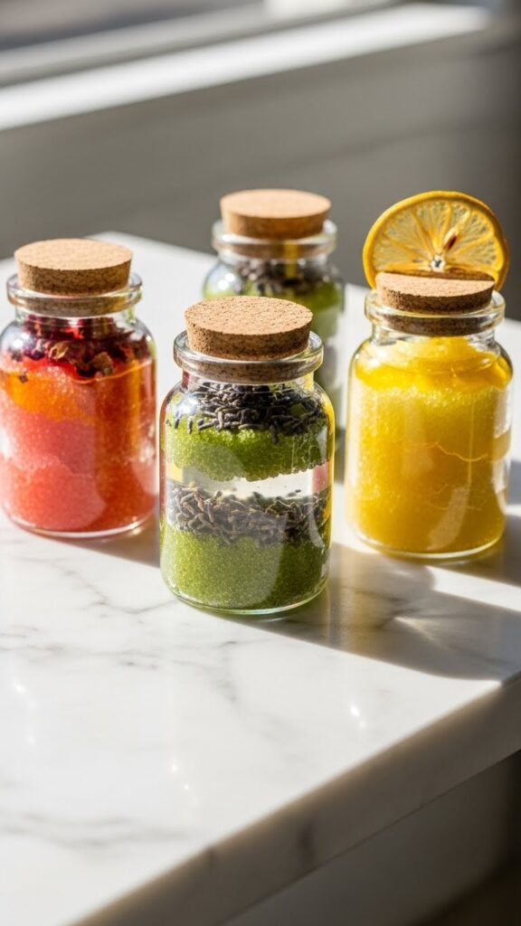 DIY Sugar Scrub Jars