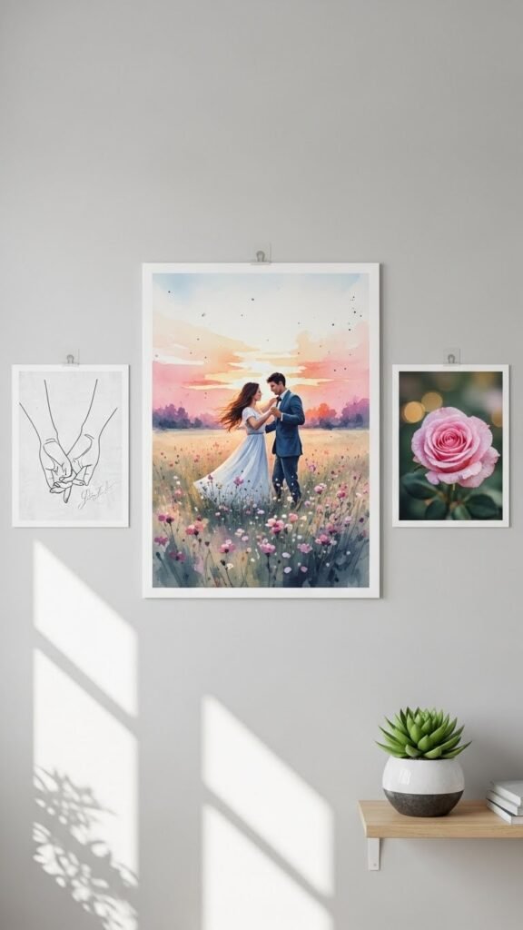  Romantic Quote Posters for Renters