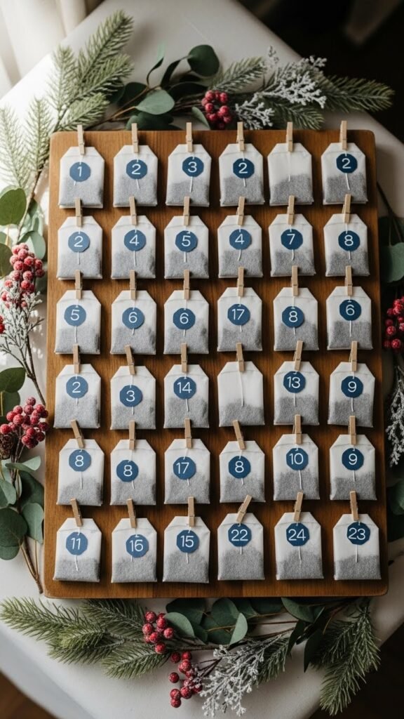 Tea Bag Advent Calendar