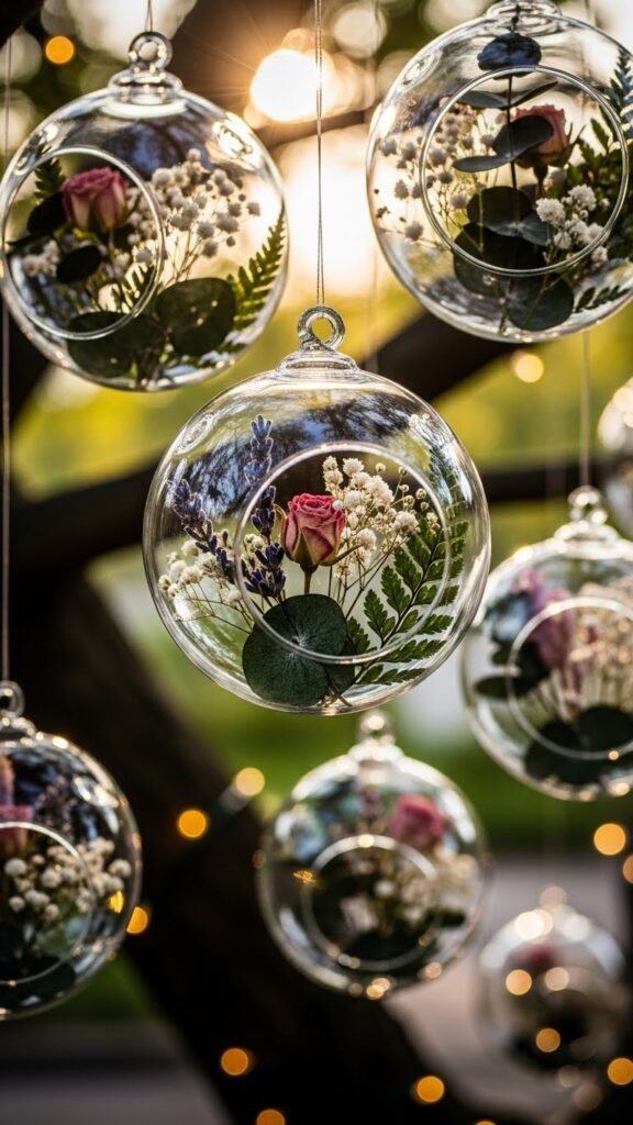 Clear Globe Floral Fills