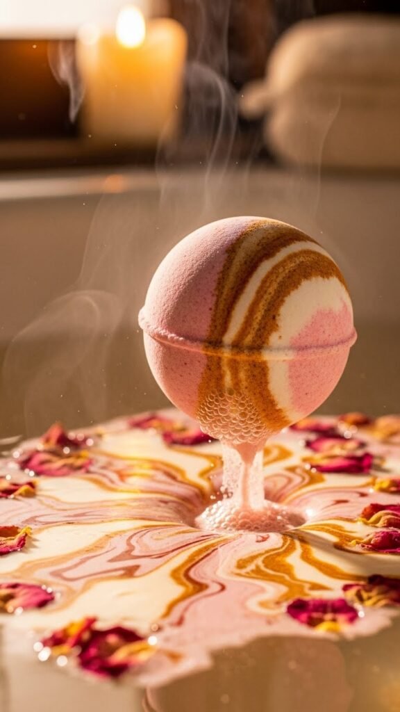 Rose Cocoa Butter Bomb