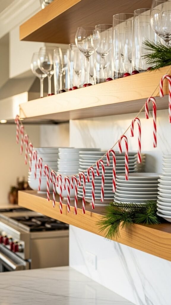 Candy Cane Garland