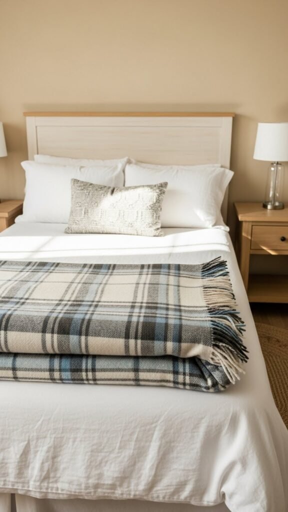 abin Plaid for Guest Rooms