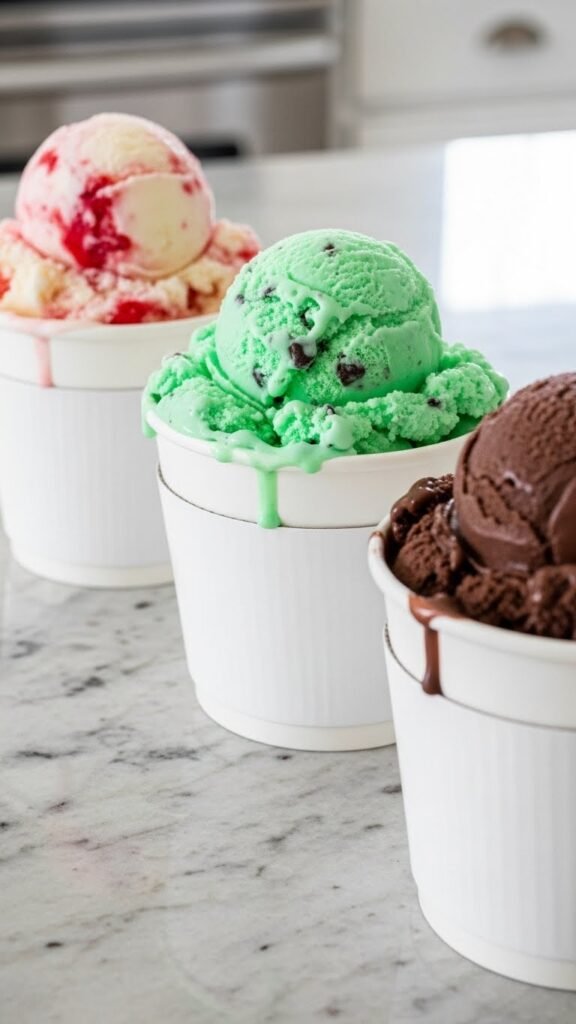 Printable Ice Cream Cup Wraps