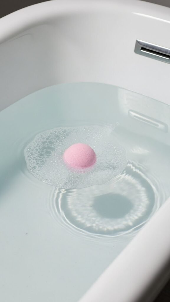 Rose Baking Soda Simple Bomb