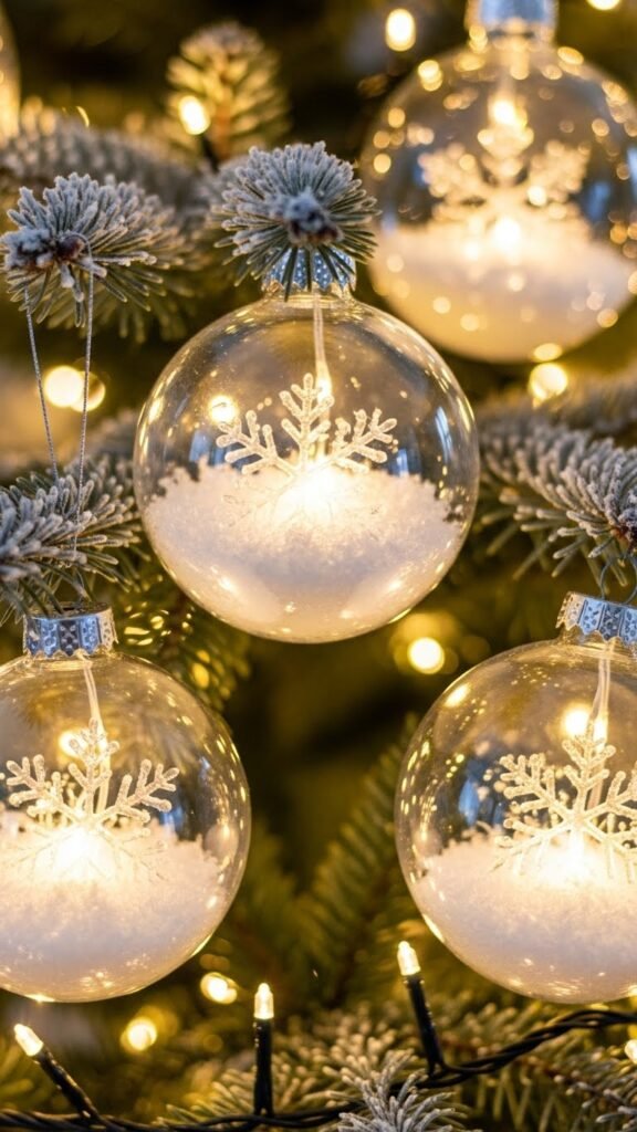  Glitter-Free Snow Orbs