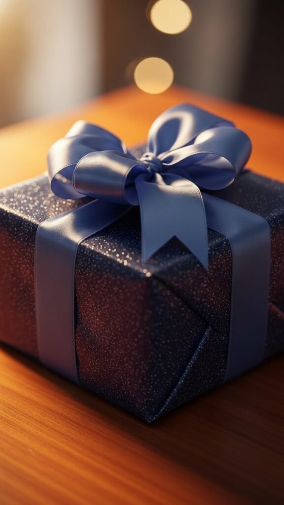 Shimmer Dusting on Paper