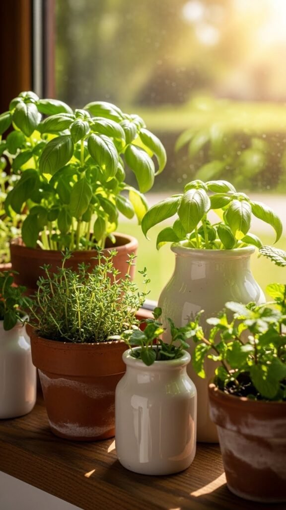 DIY Mini Herb Gardens