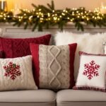 25 Fresh Christmas DIY Pillow Covers That Cozy Up Your Living Room