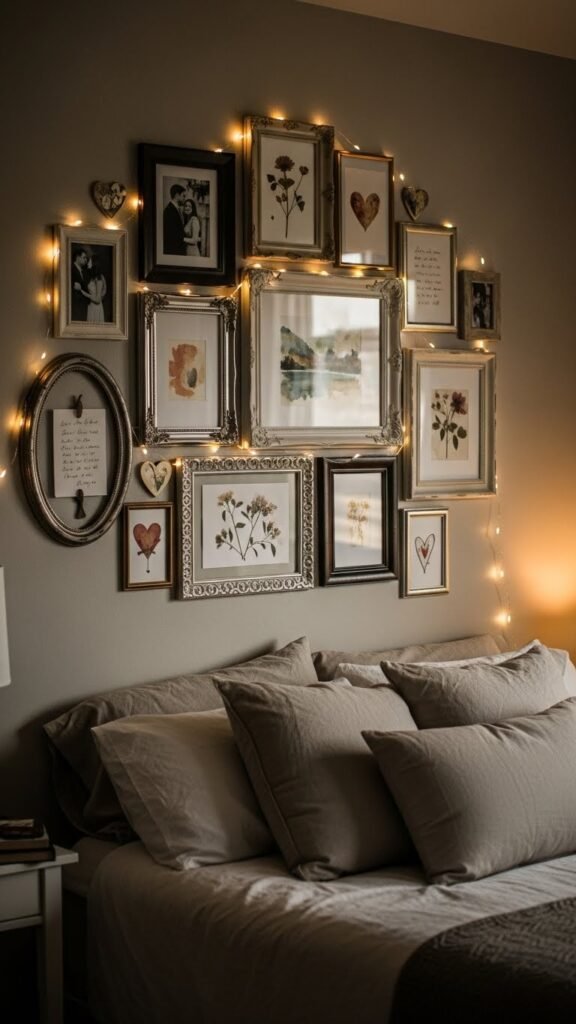 Simple DIY Love Quote Wall Collage