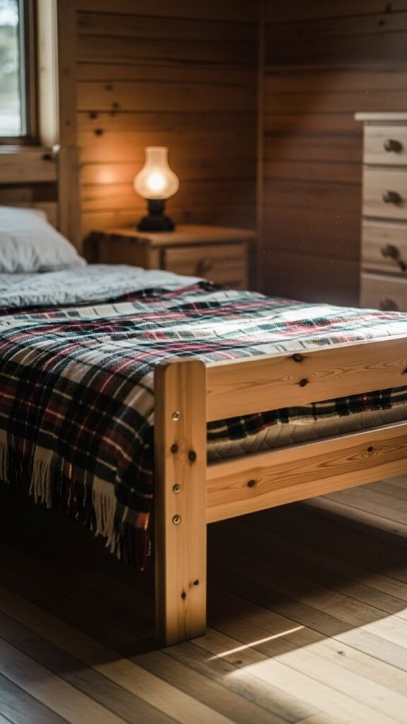 Plaid Blanket in Kids’ Spaces