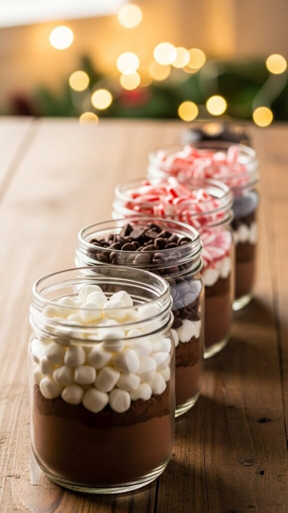 DIY Hot Cocoa Gift Jars