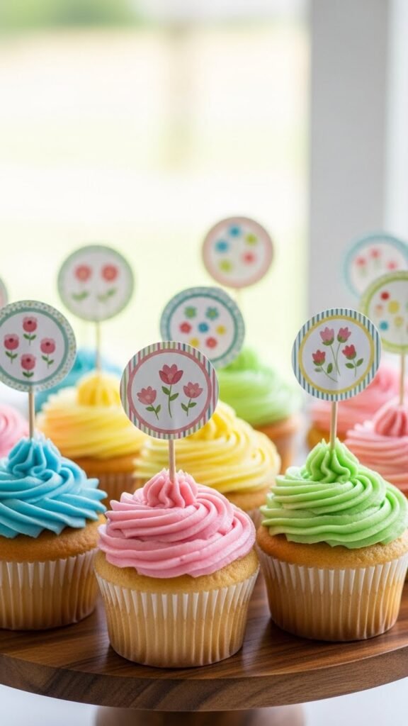 Printable Cupcake Toppers