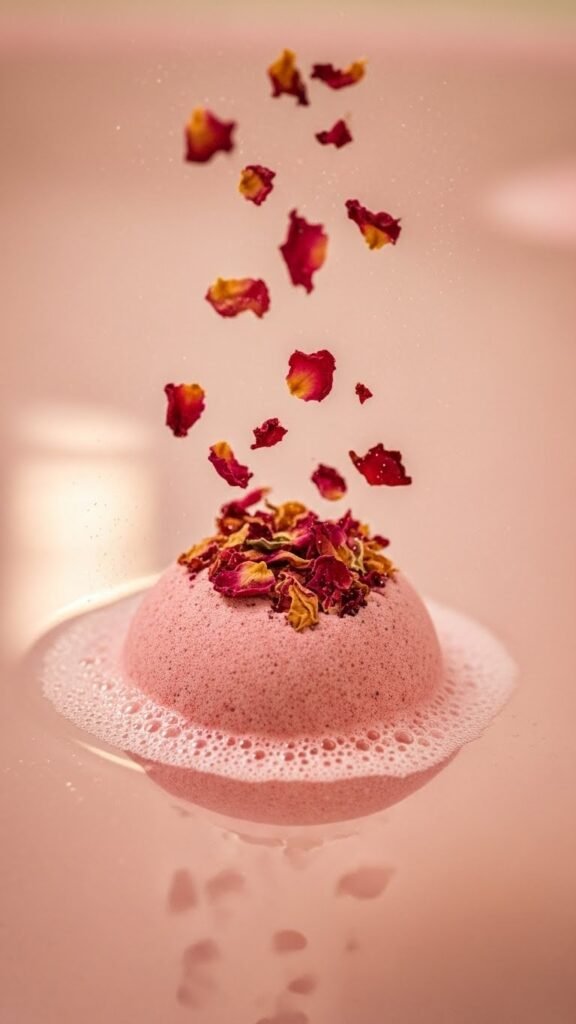 Rose Petal Fizz Bomb