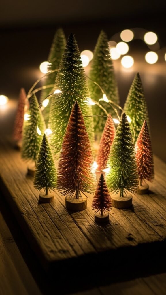 Mini Tree Forest Centerpiece