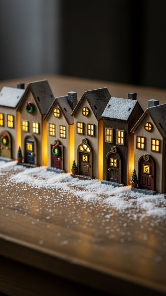Wooden House Village Calendar