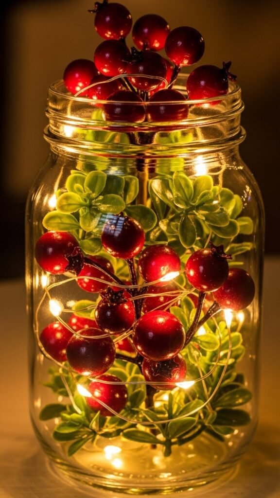 Red Berry Glow Jar