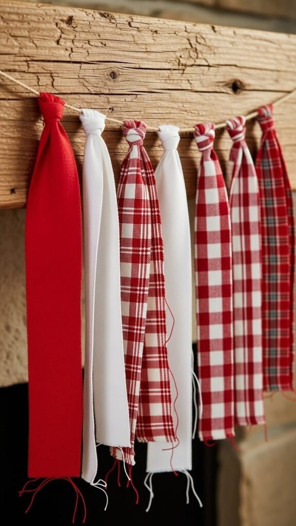 Fabric Scrap Garland