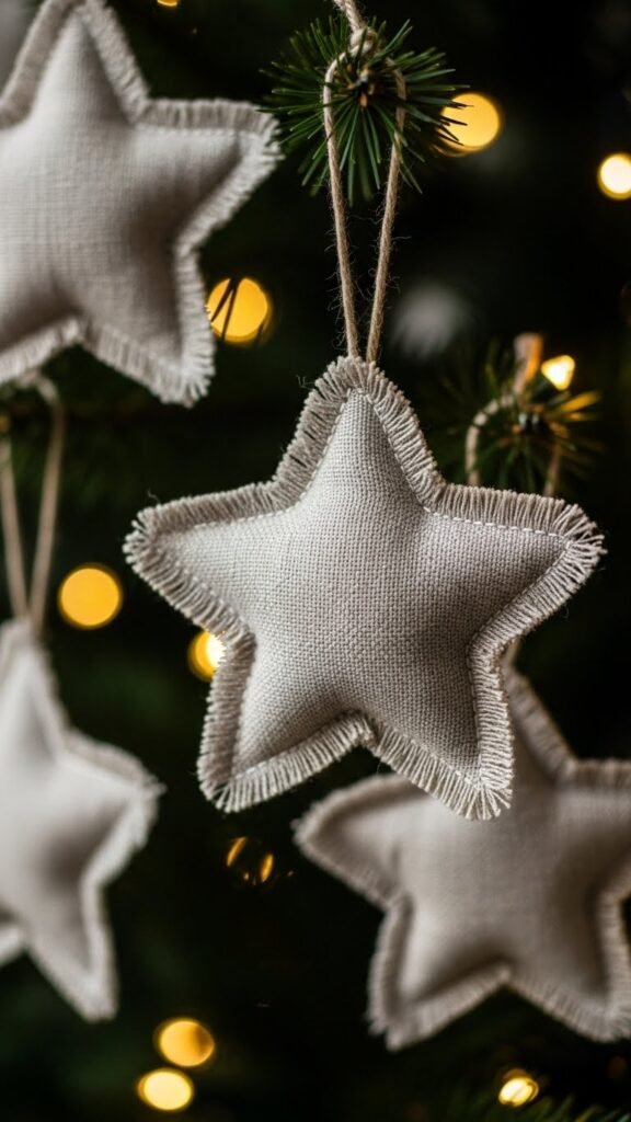 Linen Star Cutouts