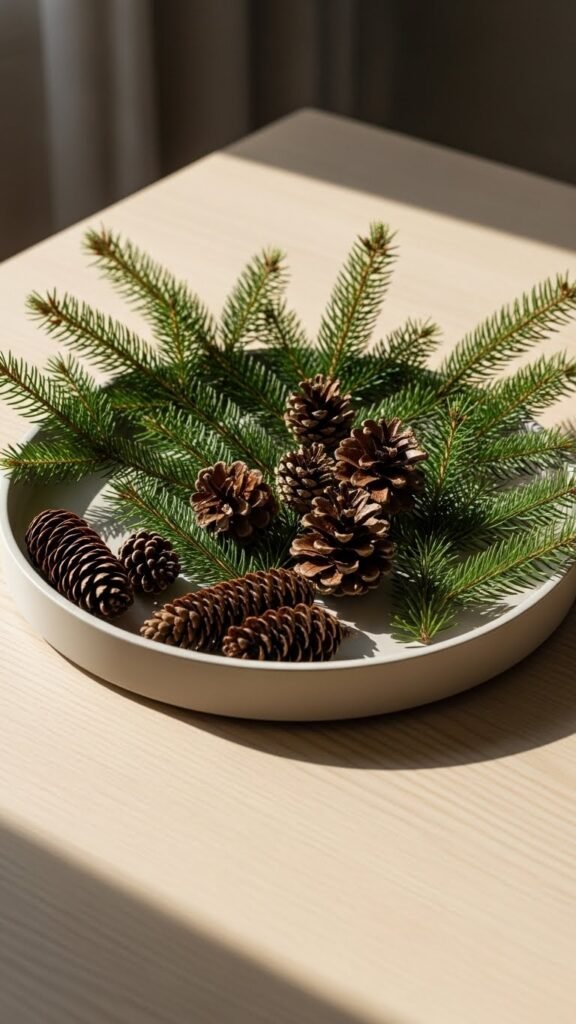 Pinecone and Fir Scatter Tray