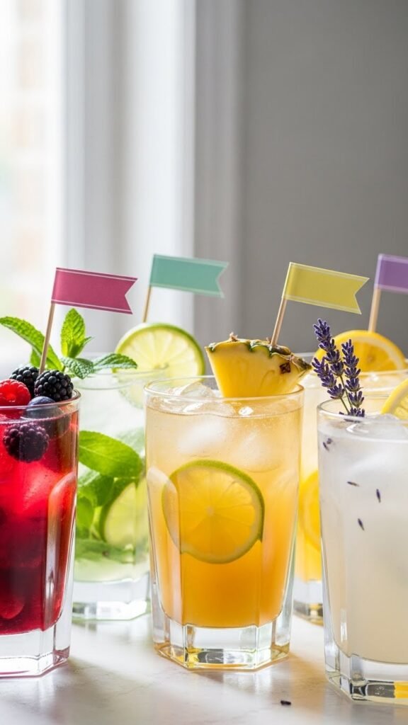Printable Drink Stirrer Flags
