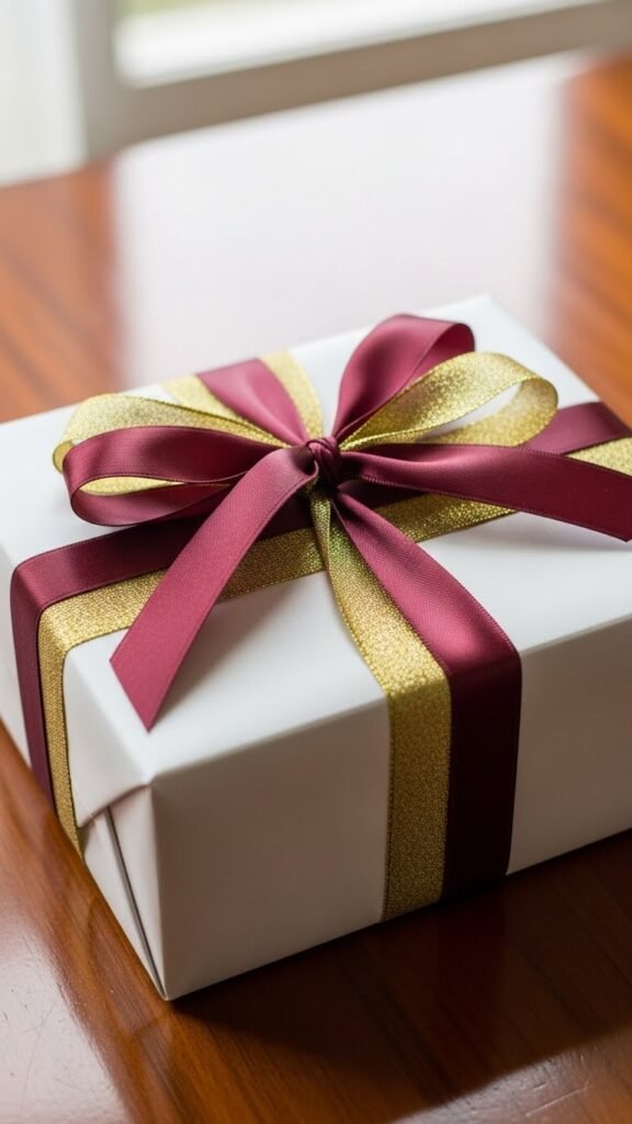 Double-Ribbon Cross Tie