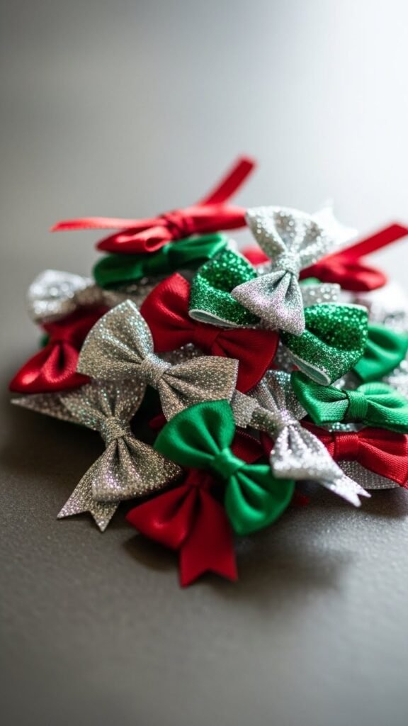 Mini Ribbon Cluster Bow