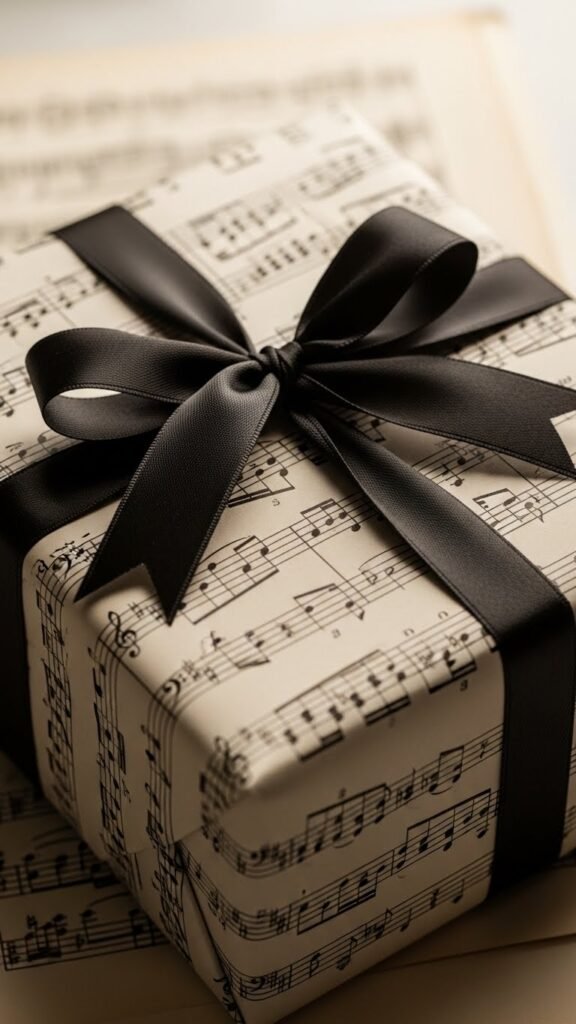 Sheet Music Gift Wrap