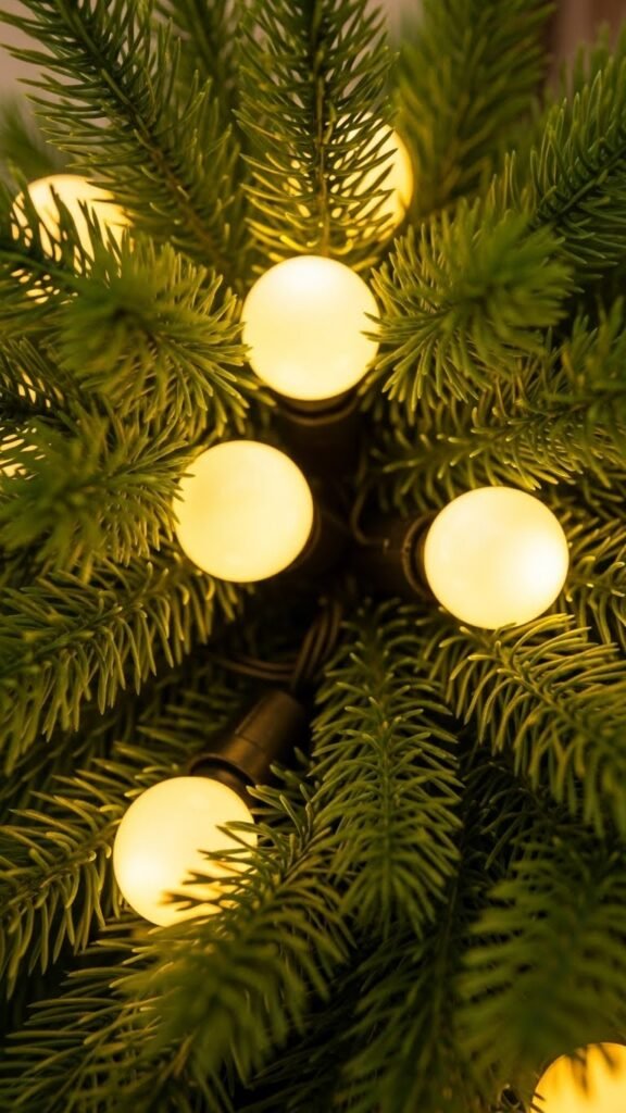 Add the String Lights Evenly