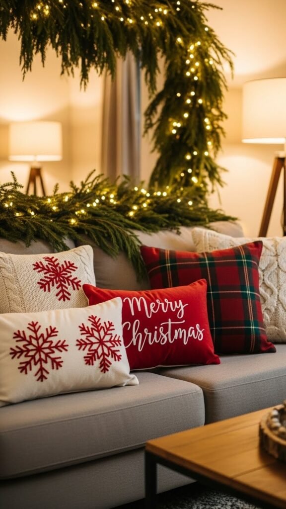 Christmas DIY Pillow Covers