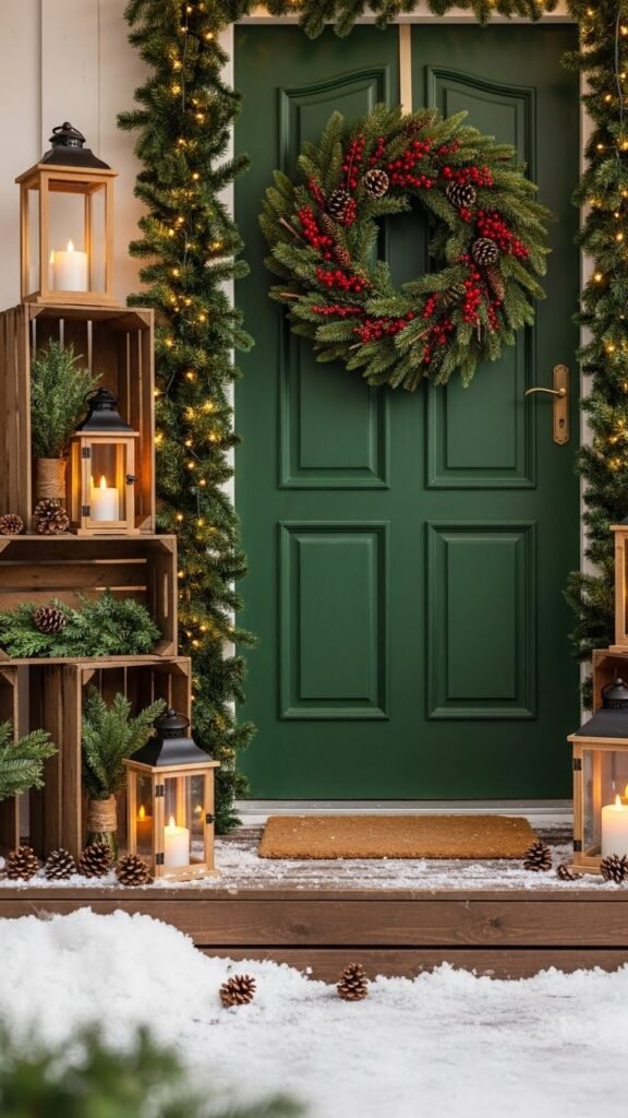 Christmas DIY Porch Decor