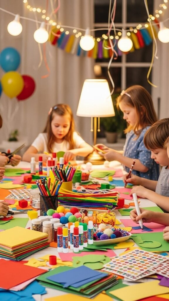 Craft-and-Play Game Stations