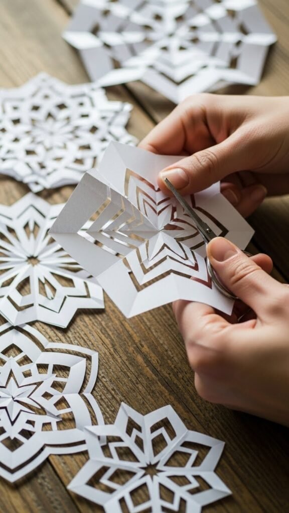 Cut Out Your Snowflakes