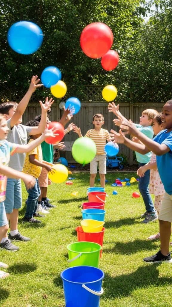 DIY Balloon Toss Challenge