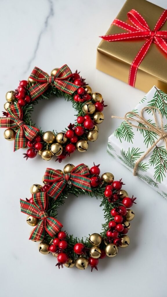 Decorate Your Mini Pine Garland Rings