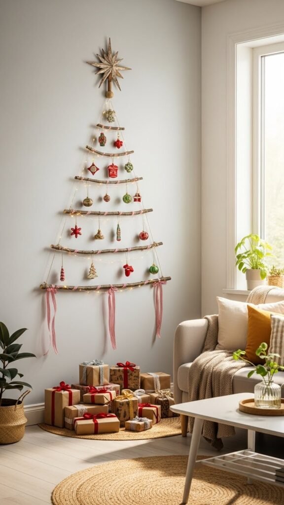 Decorate Your Wall Tree for a Festive Finish