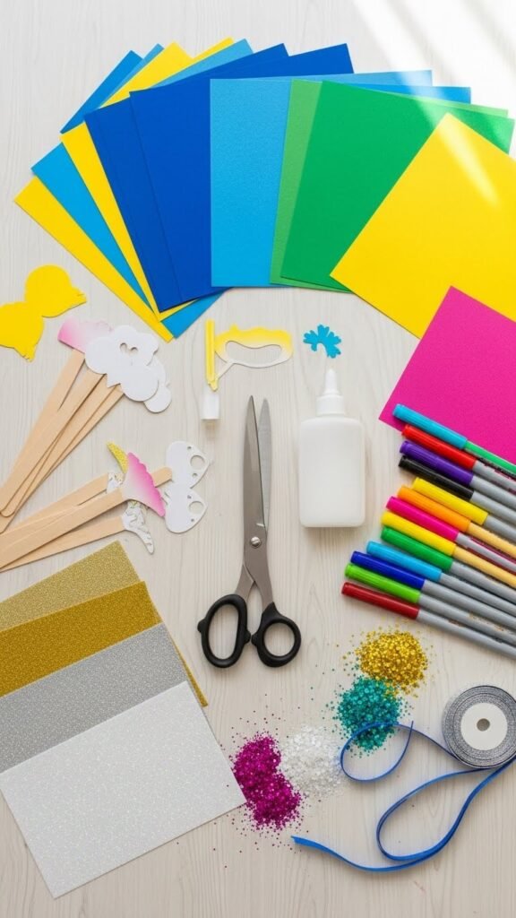 Gather Simple, Budget-Friendly Supplies